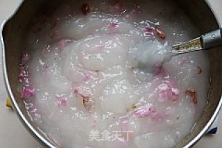 凉拌玫瑰绿豆粉的做法步骤：5
