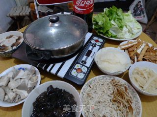 鸡汤火锅的做法步骤：12