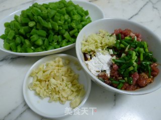 榄菜肉末四季豆的做法步骤：2