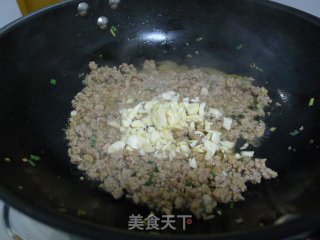 榄菜肉末四季豆的做法步骤：5