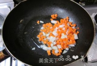 中餐西做——奶香蘑菇鸡肉酱浇头面的做法步骤：5