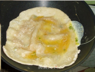鸡蛋灌饼的做法步骤：9