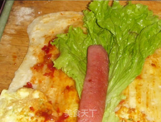 鸡蛋灌饼的做法步骤：12