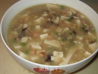 海参豆腐煲的做法步骤：5