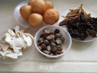 山珍炒面筋的做法步骤：1