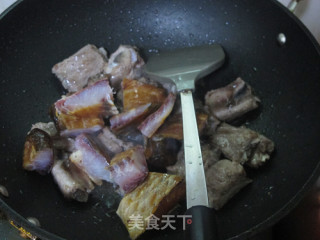 南昌特色咸鱼烧排骨的做法步骤：6
