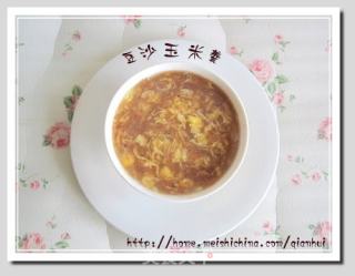 豆沙玉米羹的做法步骤：7