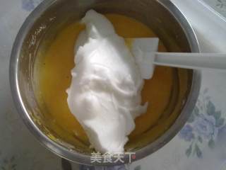 8寸南瓜戚风蛋糕的做法步骤：10