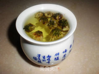 清肝明目的菊花茶的做法步骤：4