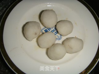 拔丝山药丸的做法步骤：4
