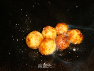 拔丝山药丸的做法步骤：12