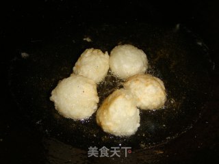 拔丝糯米饭团的做法步骤：5