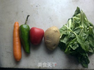 美味营养拨鱼面汤的做法步骤：2