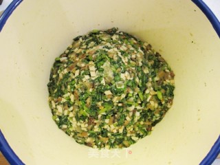 雪里蕻豆腐干盒子的做法步骤：3