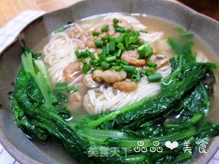 老上海的味道——葱开煨面的做法步骤：12