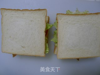 自制三文治的做法步骤：14