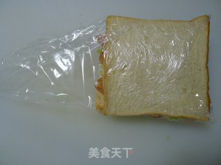 自制三文治的做法步骤：15