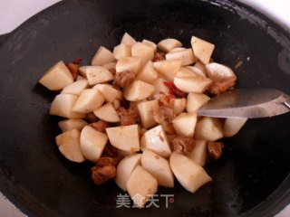 白萝卜烧肉的做法步骤：8