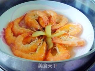 【怡汝私房节日宴客菜】简单美味蒜香蒸大虾的做法步骤：9