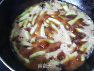 五花肉炖芸豆的做法步骤：7