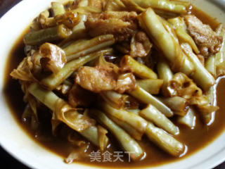 五花肉炖芸豆的做法步骤：10
