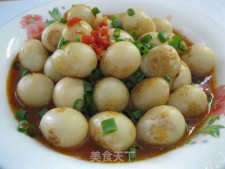 茄汁鹌鹑蛋的做法步骤：7