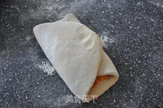 当柔软土司遇上香甜红薯泥 （葡萄干天然酵母）的做法步骤：10