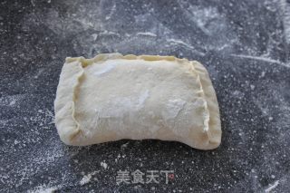 当柔软土司遇上香甜红薯泥 （葡萄干天然酵母）的做法步骤：11