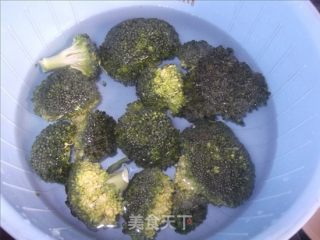 西兰花炒肉丝的做法步骤：2