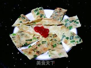 香煎糯米鸡蛋饼的做法步骤：9