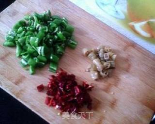 辣炒豆豉豆干的做法步骤：2