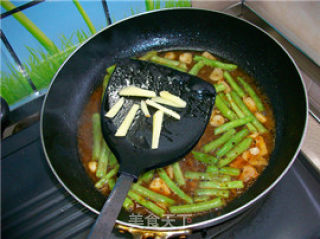 家常菜肴@@虾酱爆炒乌龟豆的做法步骤：6
