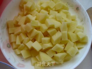 苏子叶泡菜烧土豆的做法步骤：4