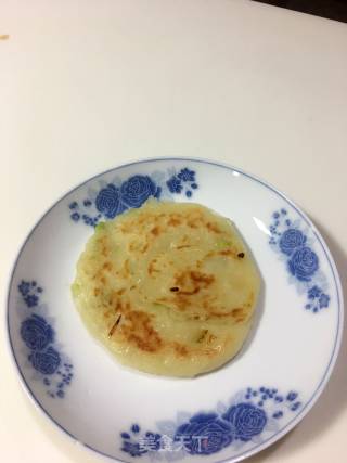 葱油半烫面饼的做法