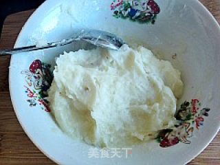 馋嘴小吃---山药绿茶糕的做法步骤：5