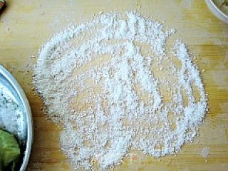 馋嘴小吃---山药绿茶糕的做法步骤：13