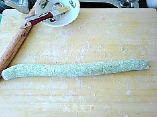 馋嘴小吃---山药绿茶糕的做法步骤：17