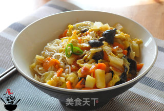 西红柿打卤面的做法