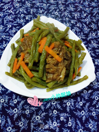排骨炖豆角（电饭煲版排骨炖四季豆角）的做法