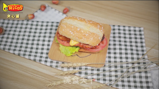 芝士鸡肉汉堡的做法
