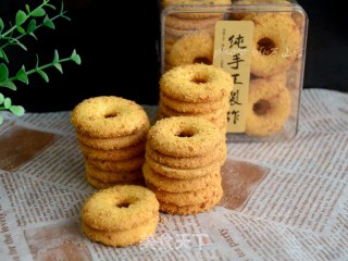 椰丝圈圈饼干的做法