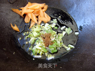 家常菜----香菇烧油菜的做法步骤：3