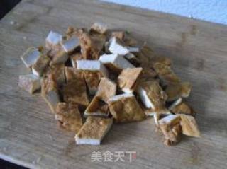 彩椒豆干丁的做法步骤：3