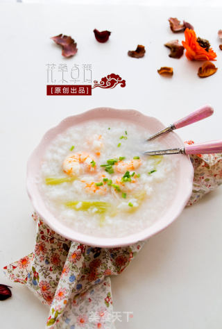 【鲜虾粥】在家自制美味暖心粥的做法