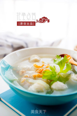 【冬瓜鱼丸汤】冬季暖身必备的做法