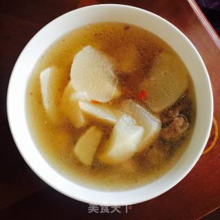 羊排萝卜汤的做法