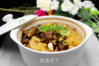 萝卜炖羊蝎子的做法