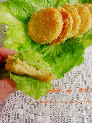 【自制零食2】蔬菜雪饼 （趁热吃更香）的做法步骤：12