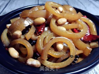 花生猪皮煲#肉肉厨的做法