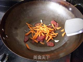 菌菇蒜薹的做法步骤：7